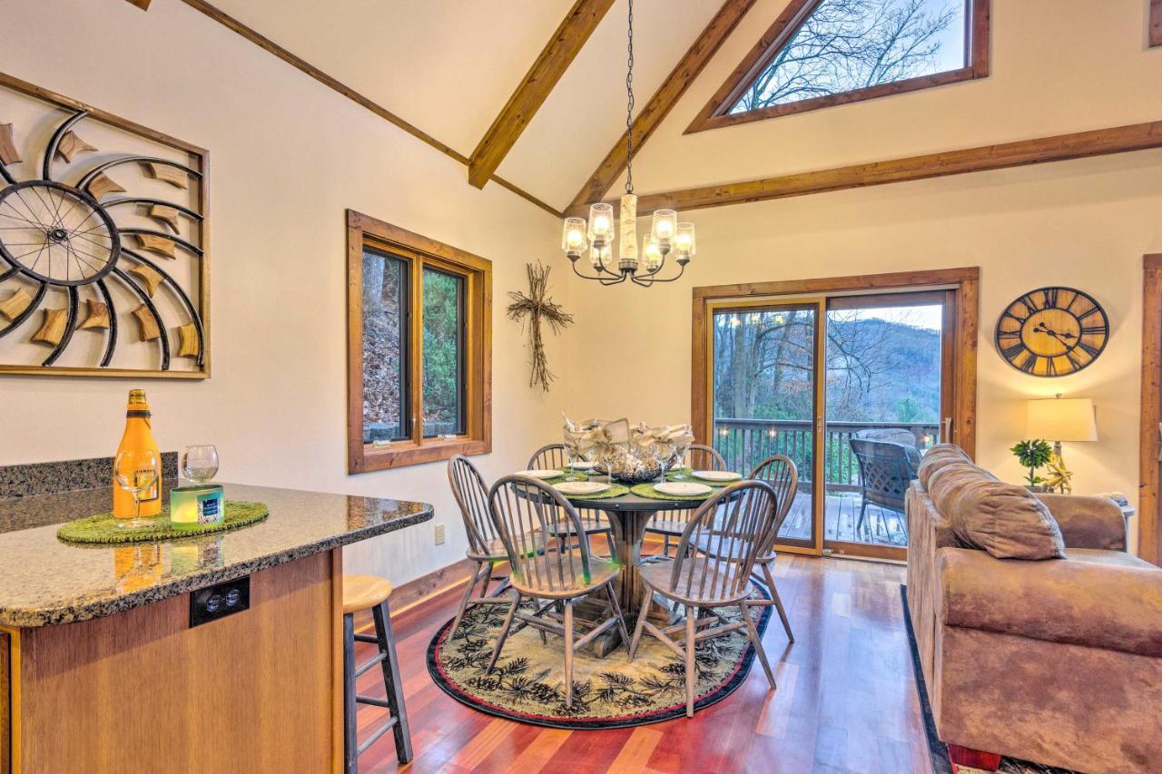 Mountain Cabin With Fire Pit, Walk To Golf And Fishing Vilas Bagian luar foto
