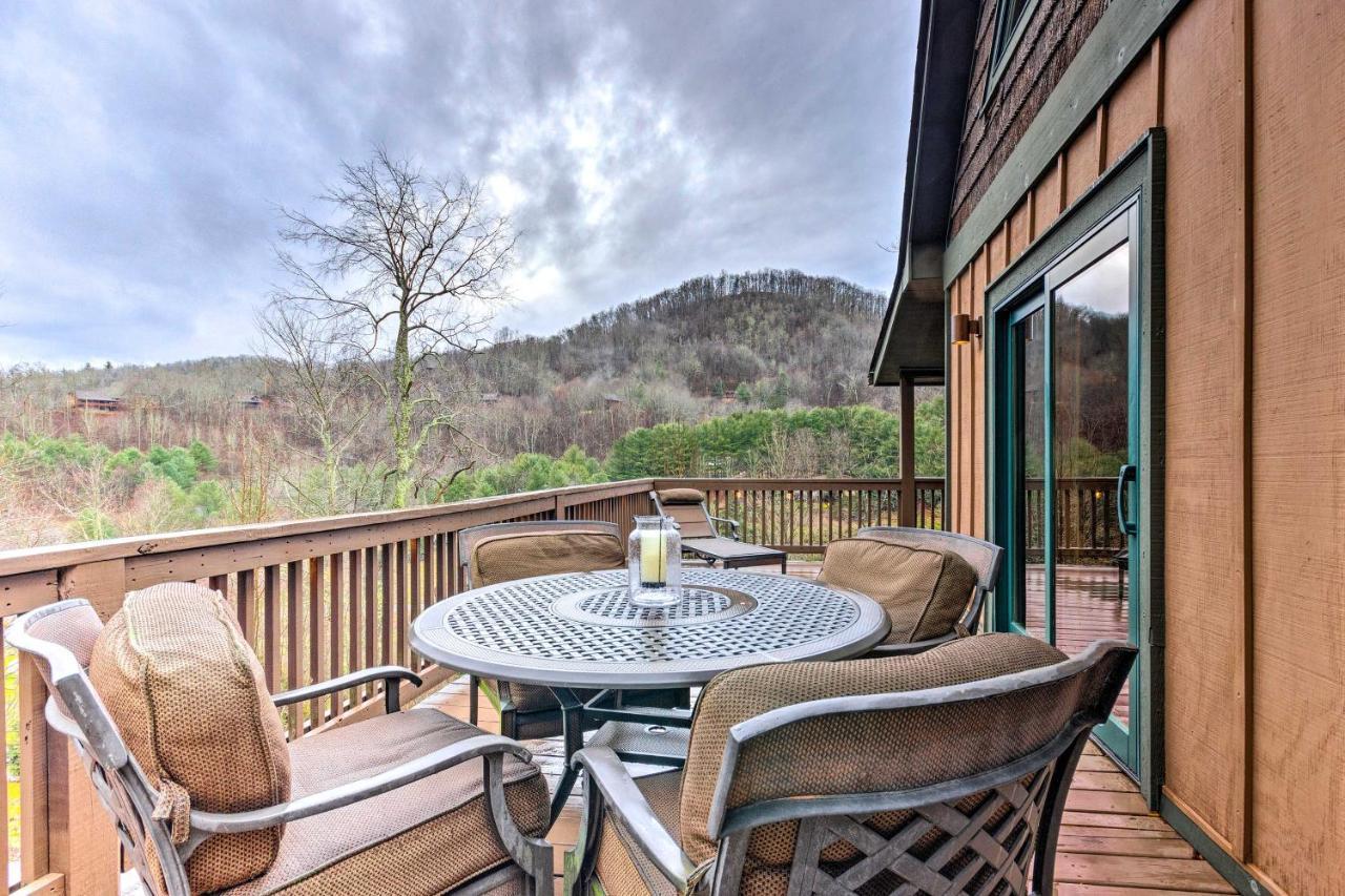 Mountain Cabin With Fire Pit, Walk To Golf And Fishing Vilas Bagian luar foto