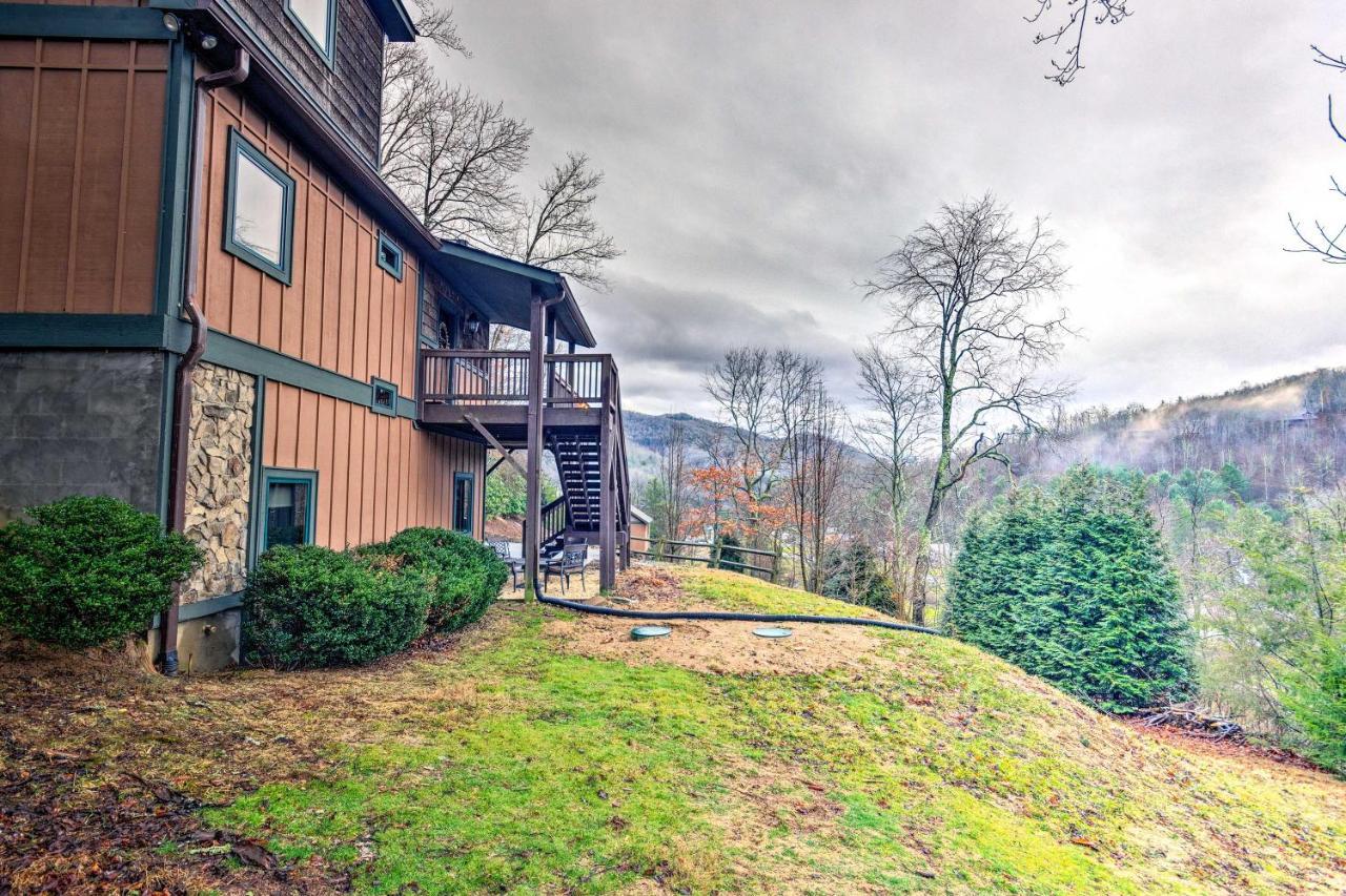 Mountain Cabin With Fire Pit, Walk To Golf And Fishing Vilas Bagian luar foto